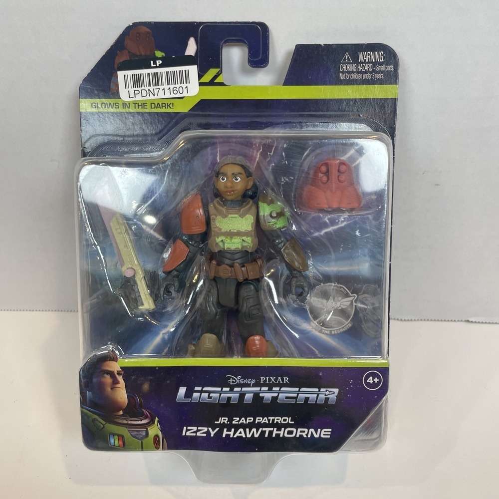 Disney Pixar Action Figure Unisex OS Multi Izzy Hawthorne Jr Zap Patrol Glow